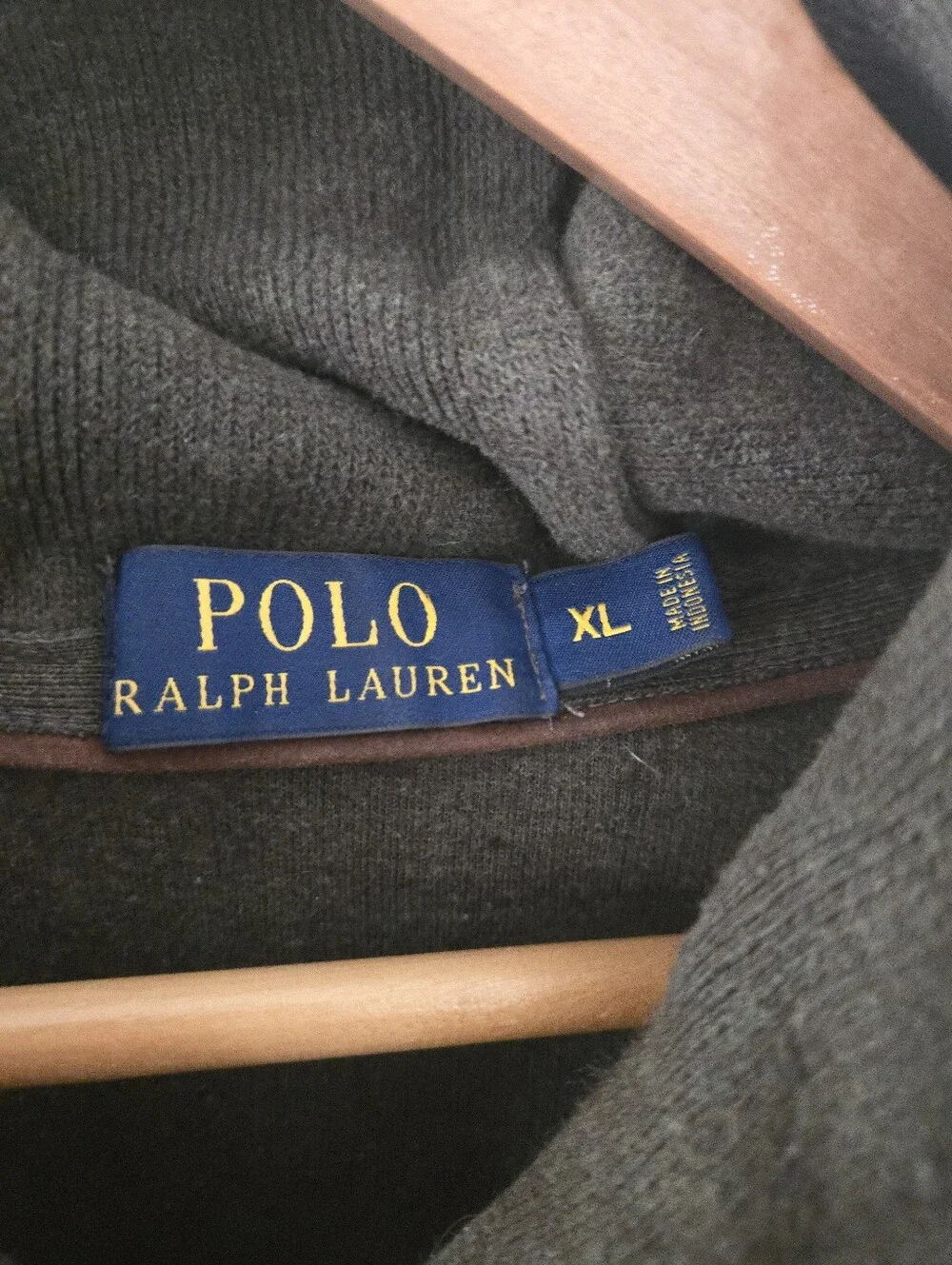 Polo Ralph Lauren Shawl Collar Sweatshirt Mens XL Pullover